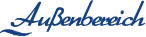 Au&szlig;enbereich